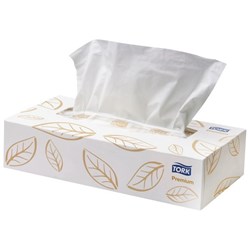 Tork Premium Soft Facial Tissues 2 Ply, Box of 100