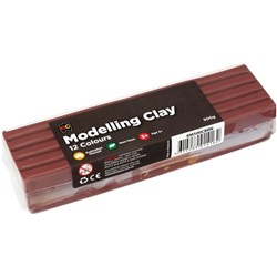 EC Modelling Clay 500g Brown
