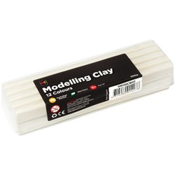 EC Modelling Clay 500g White
