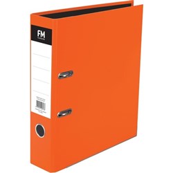 FM Vivid Lever Arch File A4 Burnt Orange