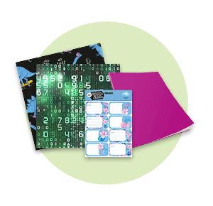 Book Coverings & Labels