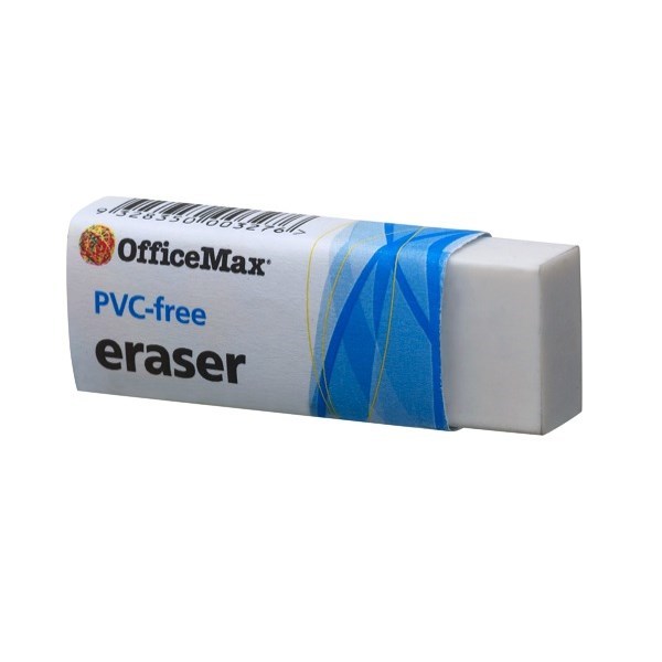 OfficeMax Vinyl Eraser, Small, 41x18mm OfficeMax MySchool