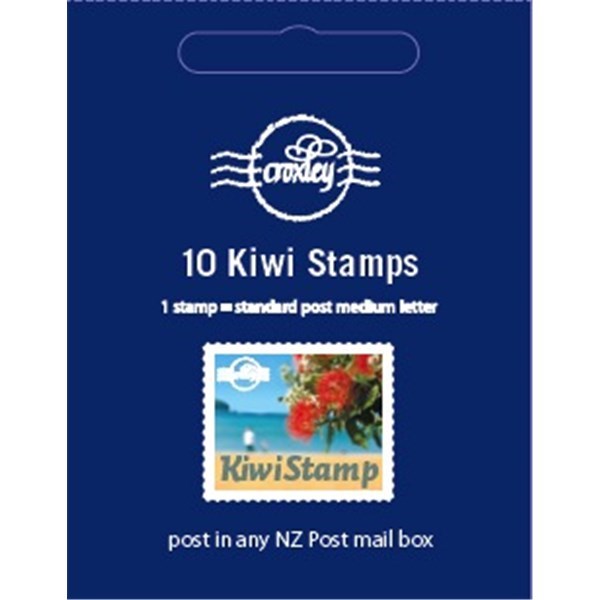 Croxley Kiwi Postage Stamps, Pack of 10