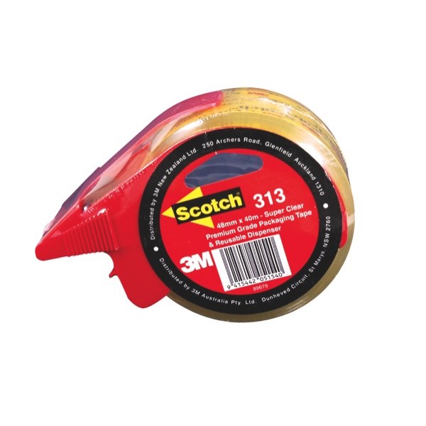 Scotch® 313 Packaging Tape Dispenser & Tape 48mm OfficeMax MySchool