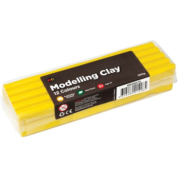 EC Modelling Clay 500g Yellow OfficeMax MySchool