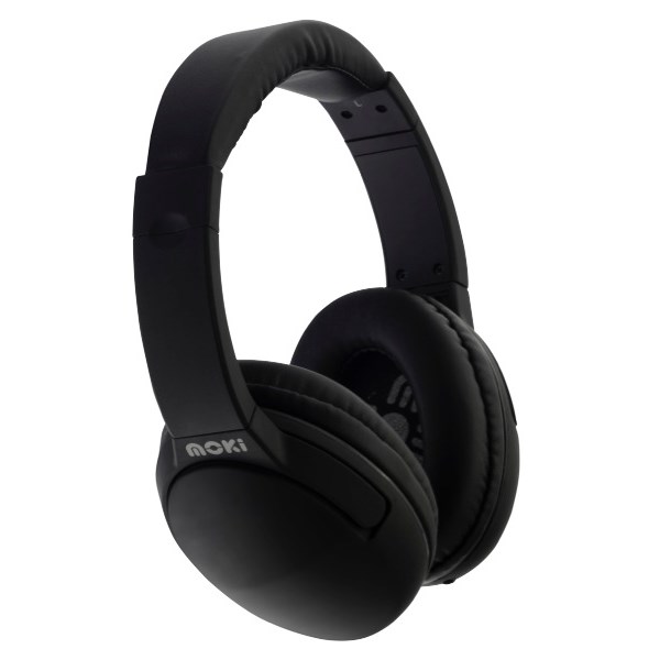 Moki Nero Headphones With Mic OfficeMax MySchool