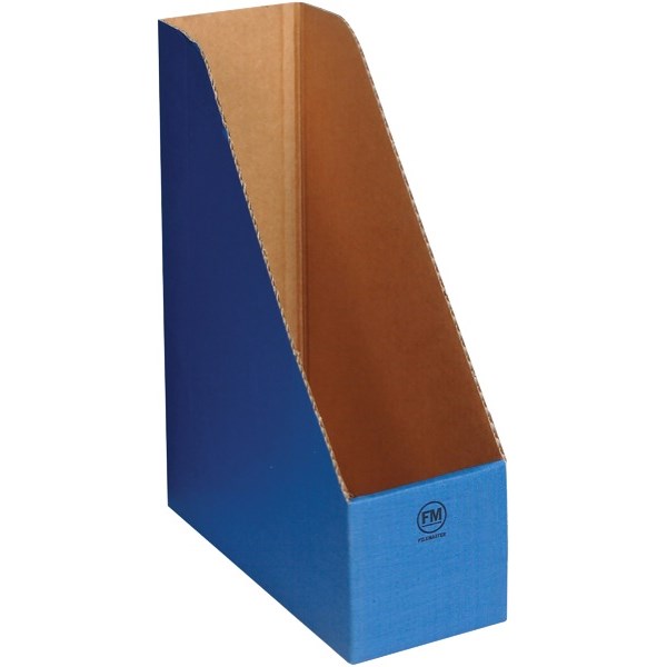 FM No. 5 Magazine Box File Blue OfficeMax MySchool
