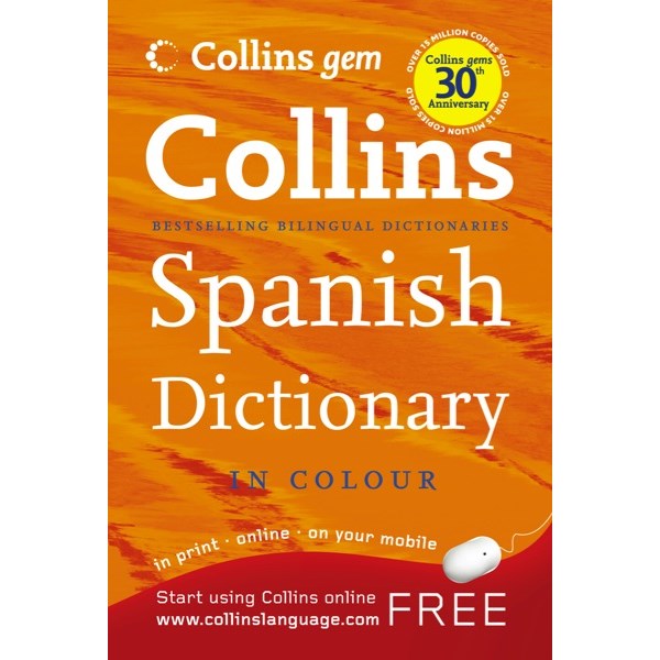Collins Gem Spanish Dictionary 9780007437917 OfficeMax MySchool