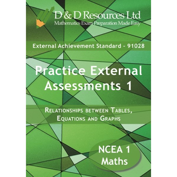 D&D Resources Ltd Tables, Equations & Graphs (91028) 9780987657817