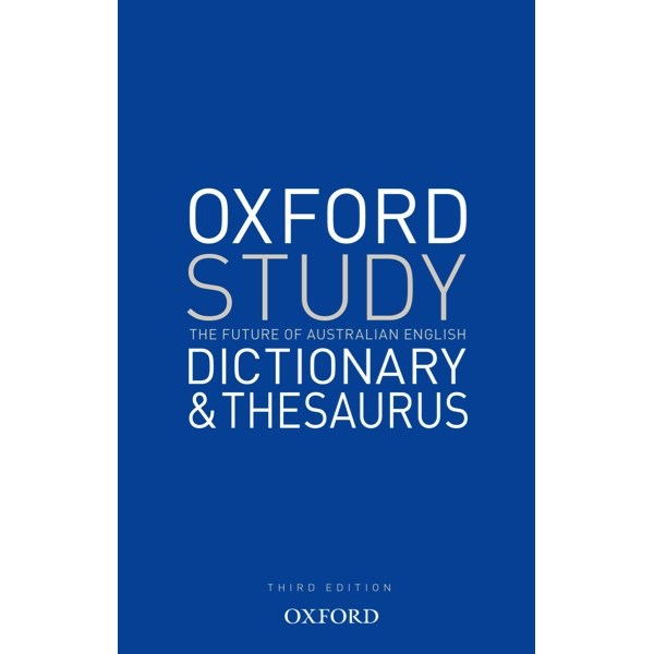 Oxford Study Dictionary & Thesaurus 9780195565768 OfficeMax MySchool