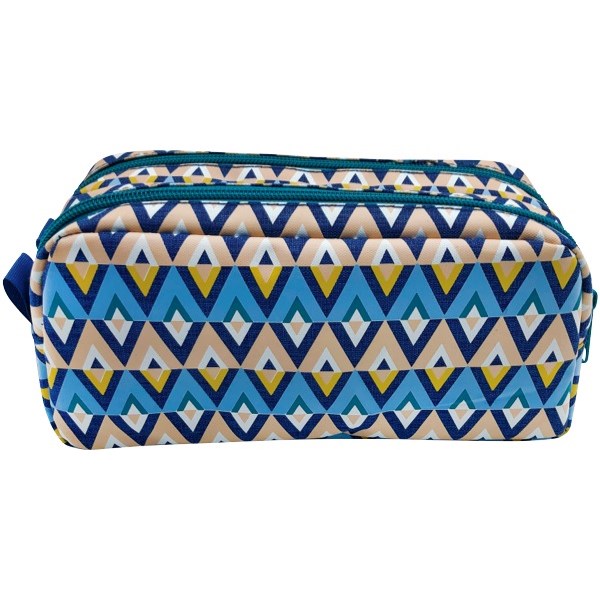 Supply Co. Pencil Case Double Compartment Brooklyn Blue 210x100x80mm ...