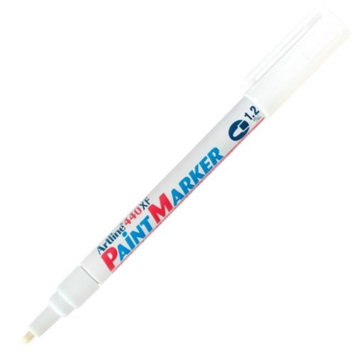 Artline White Paint Marker Fine Tip OfficeMax MySchool