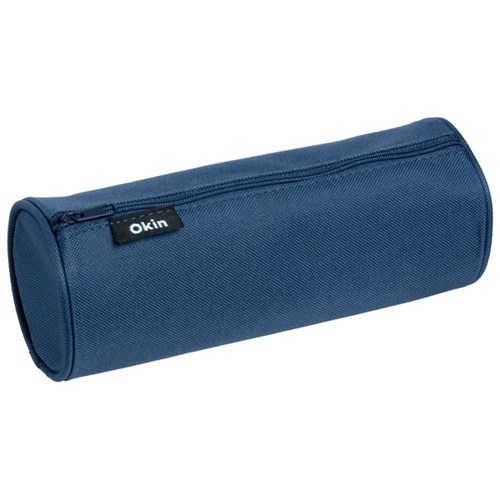 Supply Co Tube Pencil Case Navy Blue 210x80mm