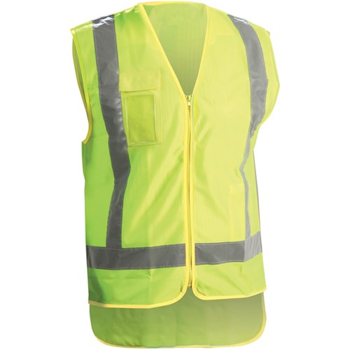 Day and Night Fluoro Safety Vest Size Small Yellow