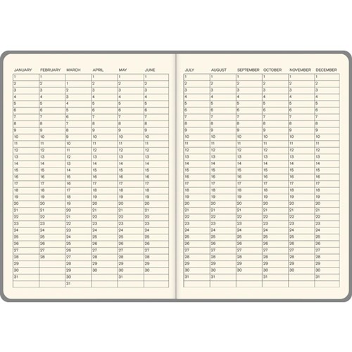 Collins Lifestyle Planner A5 Week To View Undated Tan
