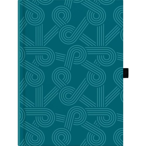 Collins A5 Diary Day Per Page Undated Geo Assorted Designs