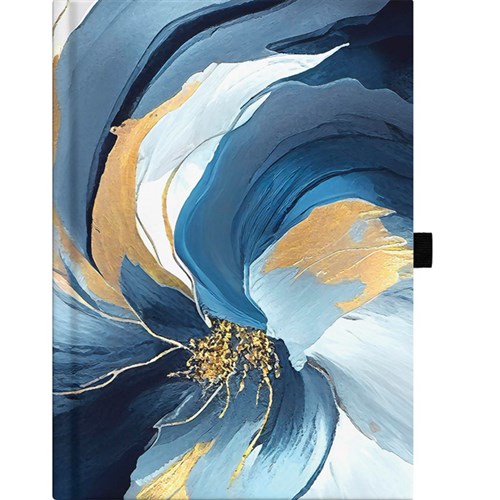 Collins A5 Diary Day Per Page Undated Painterly Assorted