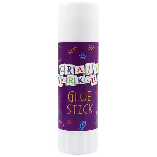 Craft Workshop Adhesive Glue Stick 36g White