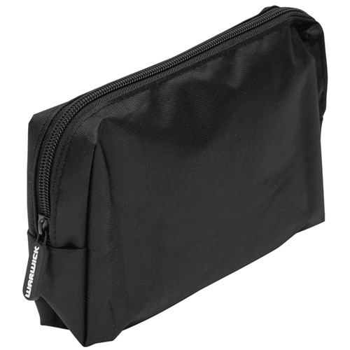 Warwick Rectangular Pencil Case Large 200x115mm Black