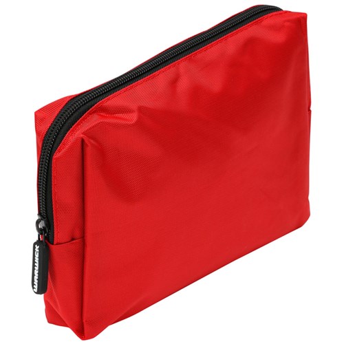 Warwick Rectangular Pencil Case Large 200x115mm Red
