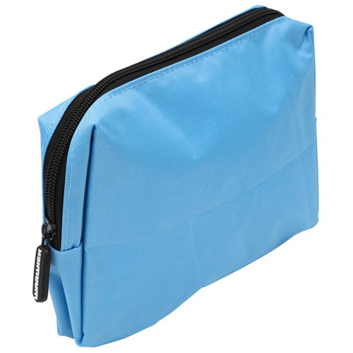 Warwick Rectangular Pencil Case Large 200x115mm Blue