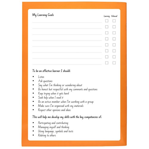 Warwick My Literacy Book 3 Taku Pukapuka Reo Matatini 7mm Ruled 230x317mm 64 Pages