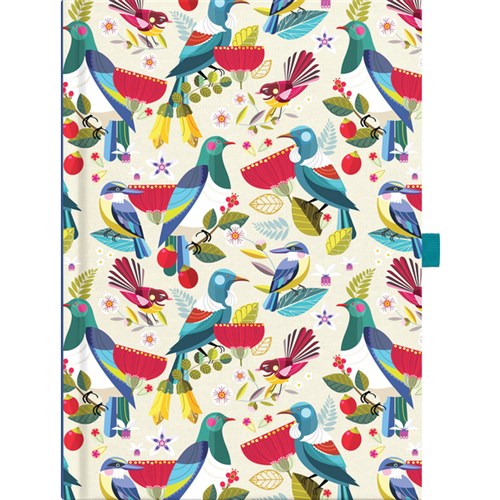 Collins A5 Diary Day Per Page Undated NZ Artist Assorted Designs