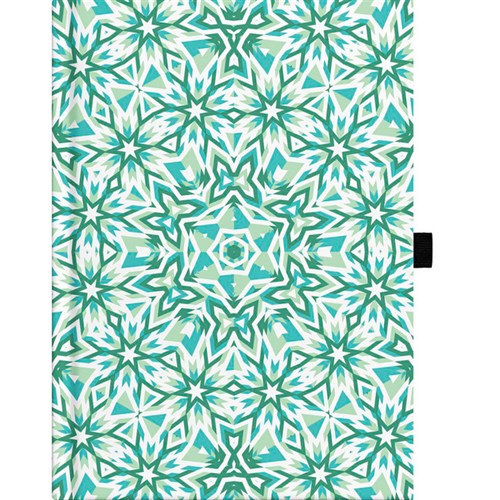 Collins A5 Diary Day Per Page Undated Kaleidoscope Assorted Designs