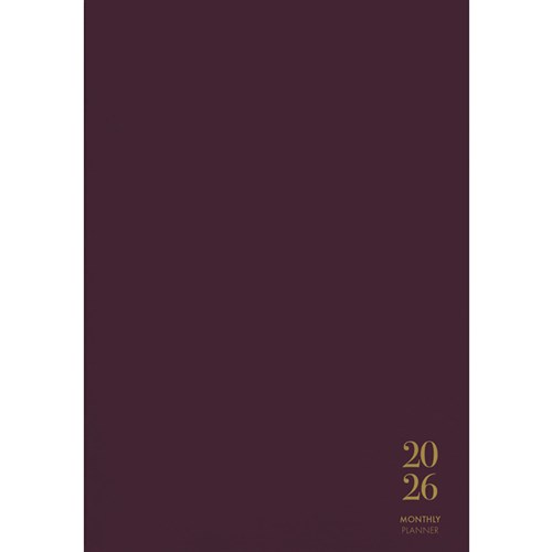 Collins B5 Executive Monthly Planner 2026 Mulberry