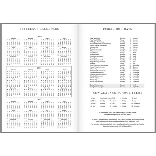 Collins B5 Executive Monthly Planner 2026 Mulberry