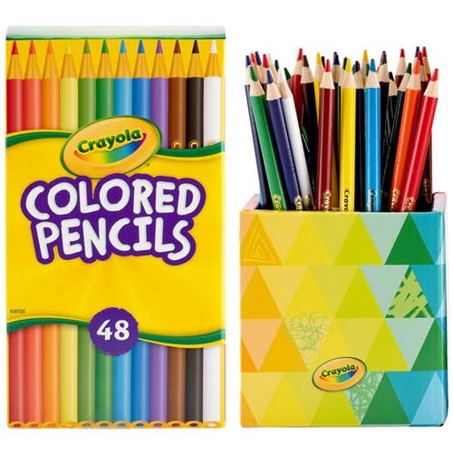 Crayola Coloured Pencils, Pack of 48