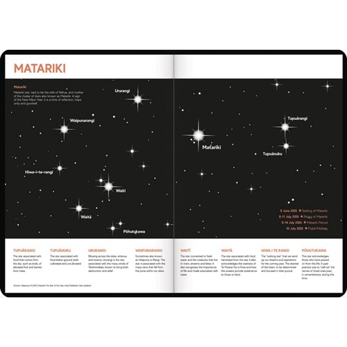 Tuhi A43 Premium Bilingual Diary A4 Week To View Mahere   Wiki 2026 Black/Gold