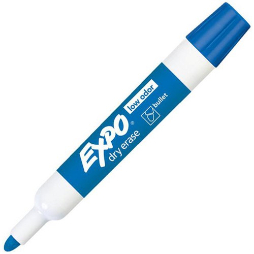 Expo Blue Whiteboard Marker Bullet Tip