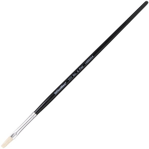 OfficeMax 2777 Series Flat Paint Brush No. 6 7mm OfficeMax MySchool