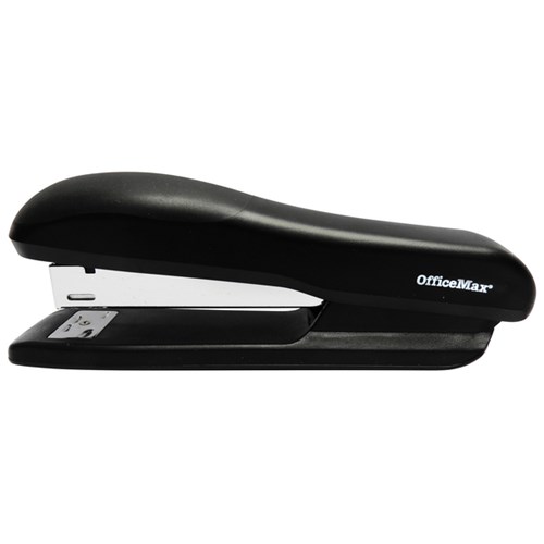 OfficeMax Half Strip Plastic Stapler 20 Sheet Black