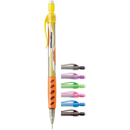 OfficeMax Assorted Colours Mechanical Pencils 0.5mm OfficeMax MySchool
