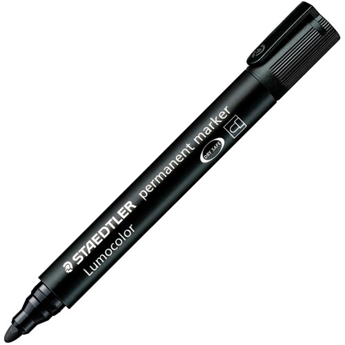 Staedtler Lumocolor 352 Black Permanent Marker Bullet Tip