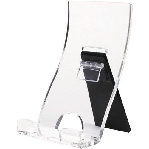 Realspace Tablet Holder Acrylic Black/Clear OfficeMax MySchool