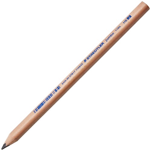 Staedtler HB Jumbo Pencil Triangular Natural