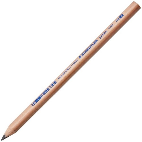 Staedtler HB Jumbo Pencil Triangular Natural OfficeMax MySchool