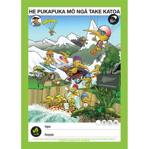 Clever Kiwi A4 He Pukapuka Mo Nga Take Katoa All Purpose Book Ruled Te Reo Maori