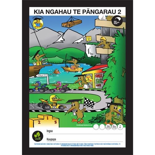 Clever Kiwi A4 Kia Ngahau Te Pangarau 2 Maths Exercise Book 2 Te Reo Maori