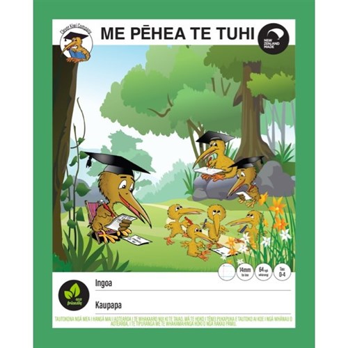 Clever Kiwi 1B5 Me Pehea Te Tuhi How To Write Exercise Book Te Reo Maori