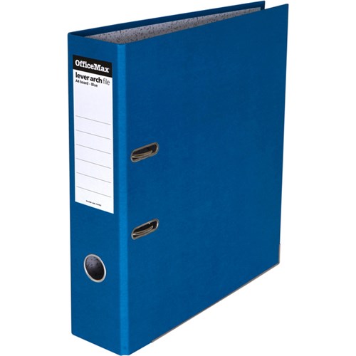 OfficeMax Lever Arch Board File A4 Blue