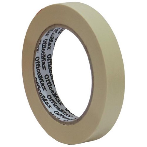 OfficeMax General Purpose Masking Tape 18mm x 50m