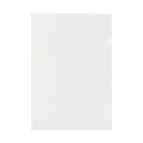 OfficeMax L-Shaped Pockets A4 Clear