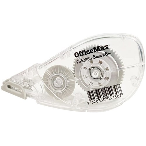 OfficeMax Correction Tape Front Operating 5mm x 8m OfficeMax MySchool