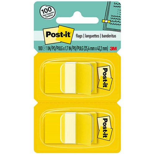 Post-it® Flags 680-5 Yellow 100 Flags