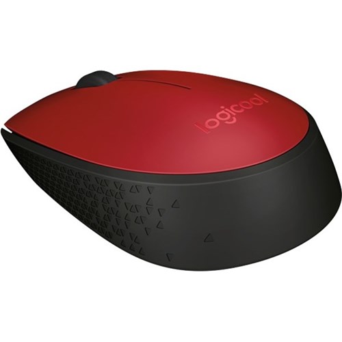 Logitech M171 Wireless USB Mouse Red