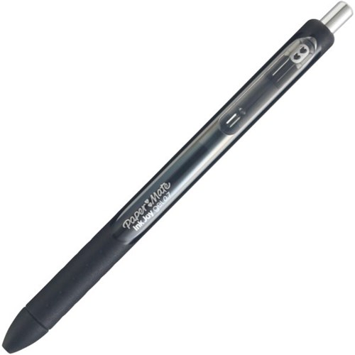 Paper Mate Black Inkjoy Gel Retractable Ballpoint Pen Fine Tip